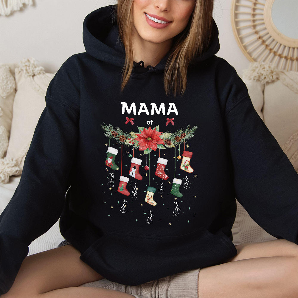 Custom Christmas Socks Sweatshirt/Hoodie