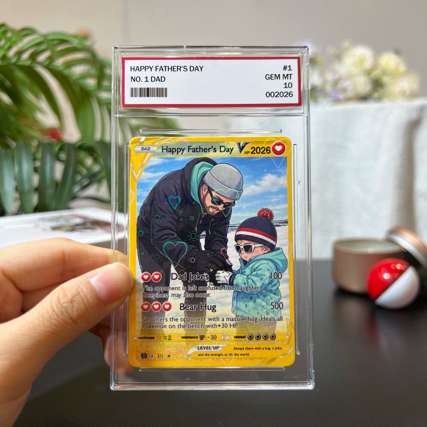Custom V Pokecard Photo Anime Card For Pokedad