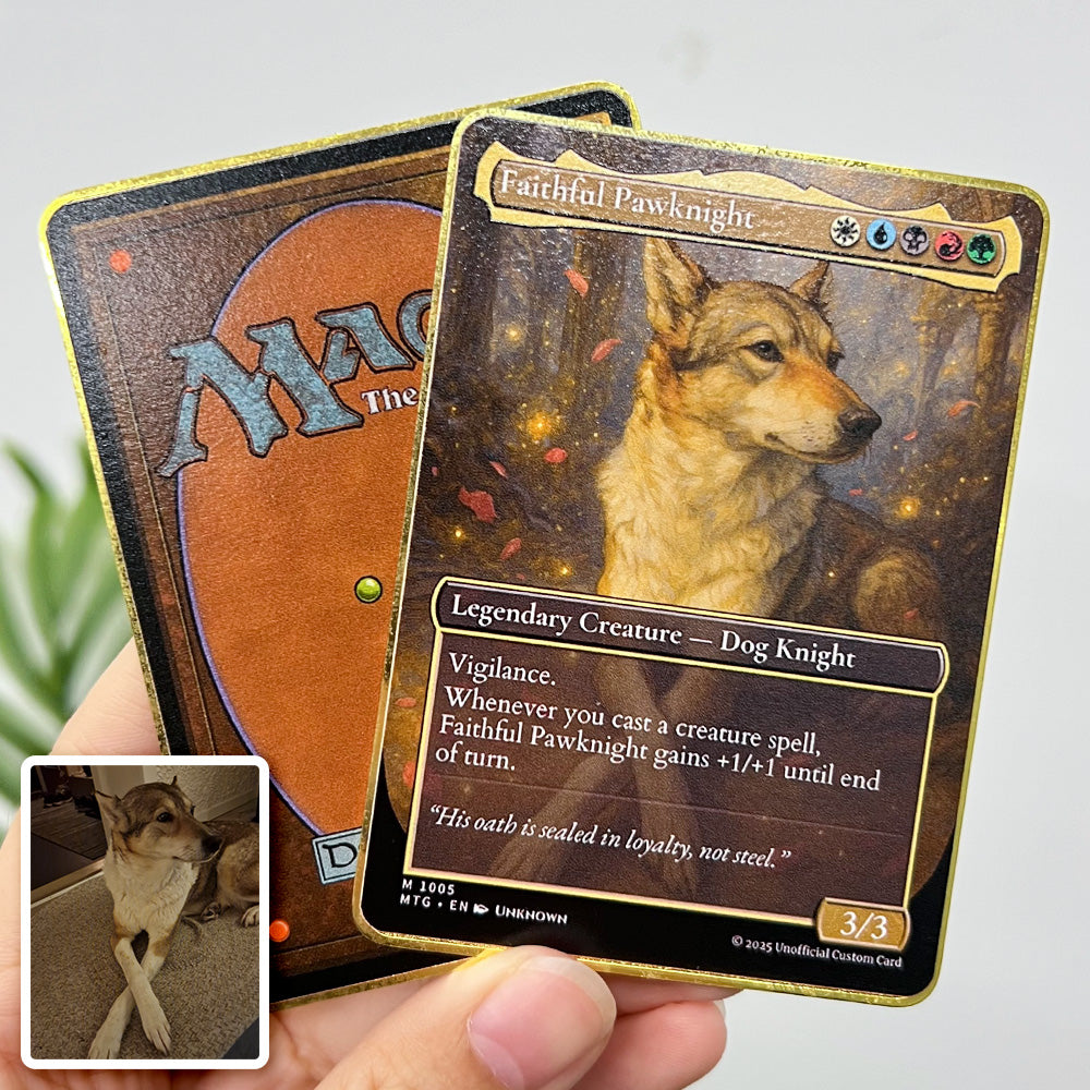 Custom Anime Pet MTG Magic TCG Card