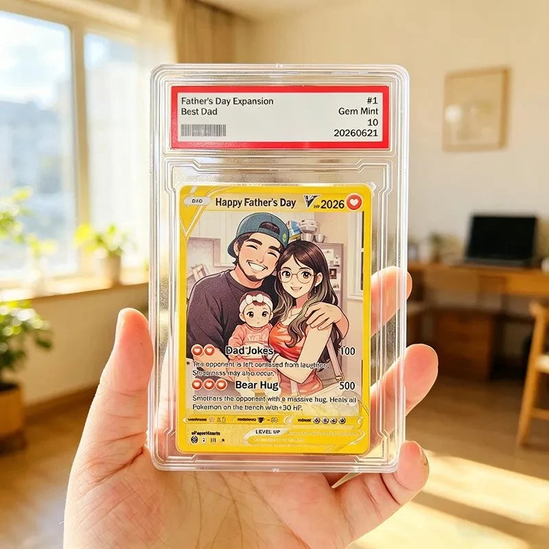 Custom V Pokecard Photo Anime Card For Pokedad