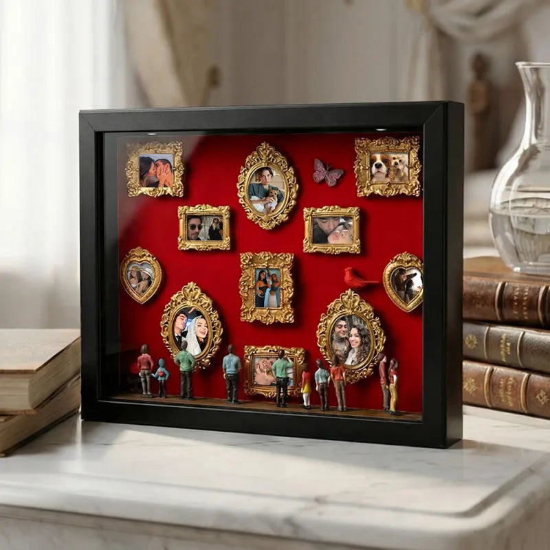 Custom Mini Museum of Us Shadow Box Meaningful Gift For Couples