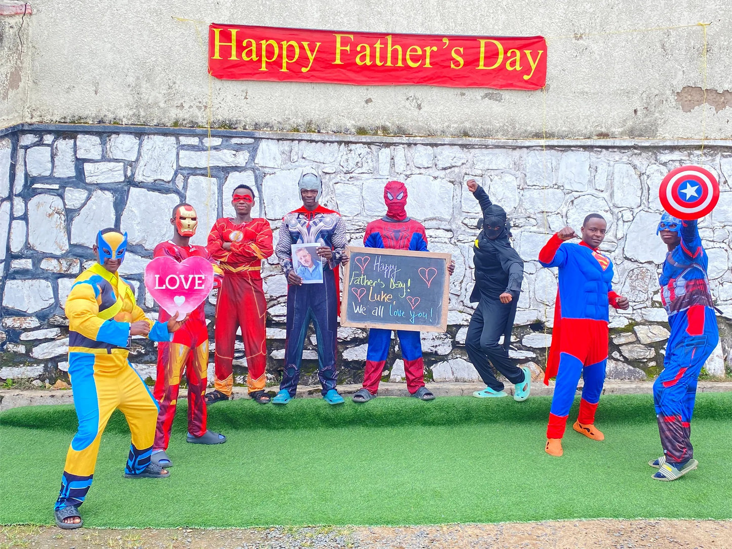 Father's Day Greeting Video from Africa-Free Shipping