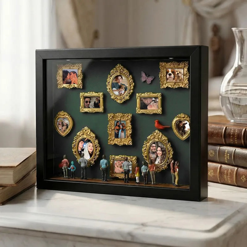 Custom Mini Museum of Us Shadow Box Meaningful Gift For Couples
