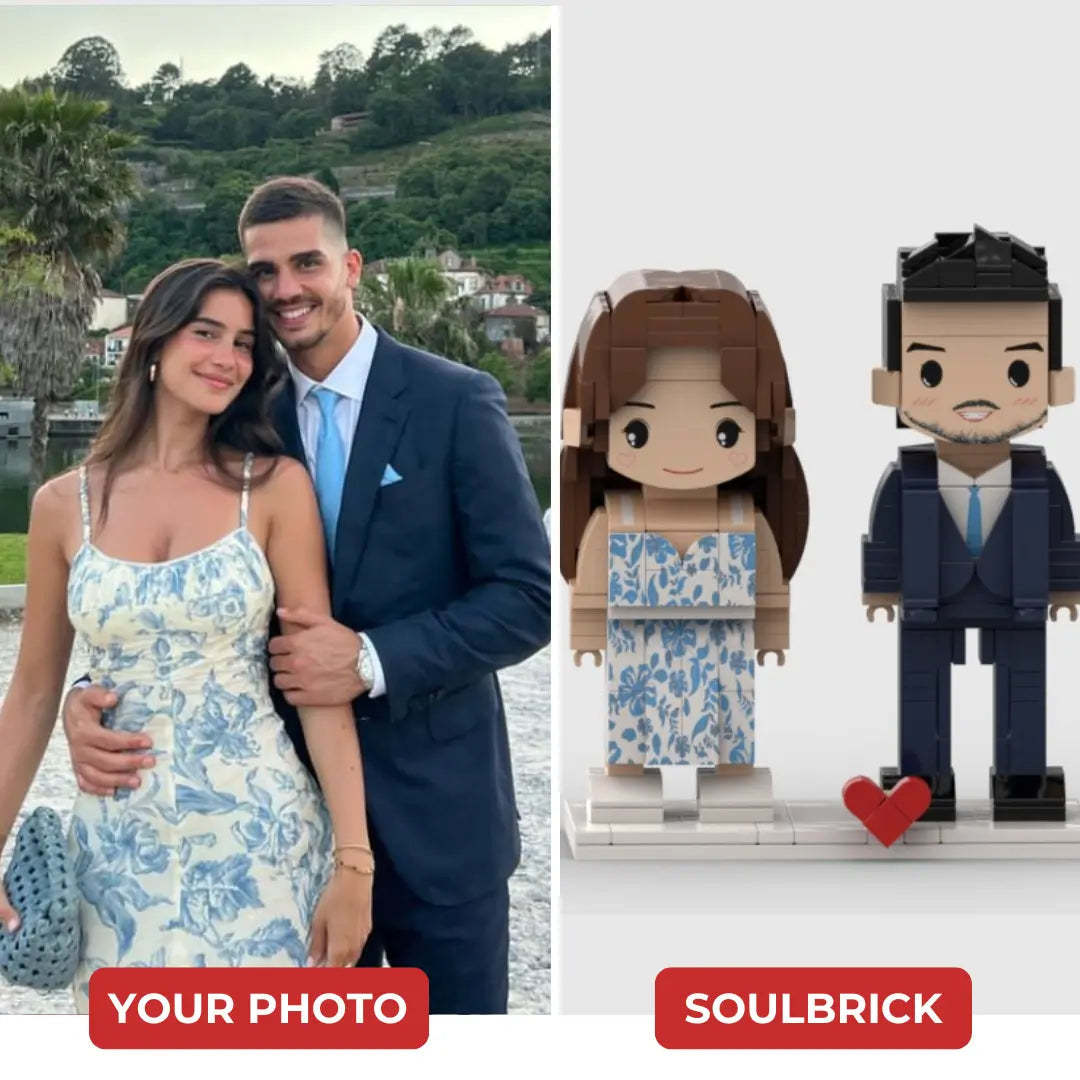 50%OFF❤️Custom Love Brick Set Figure with Photo