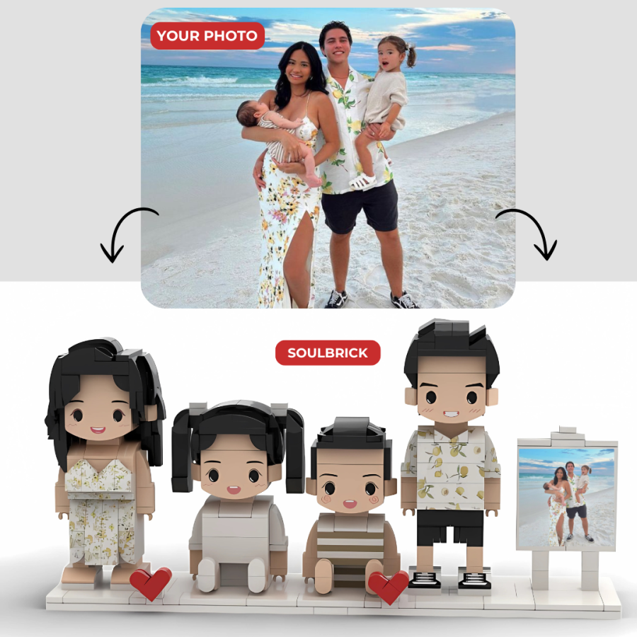 50%OFF❤️Custom Love Brick Set Figure with Photo