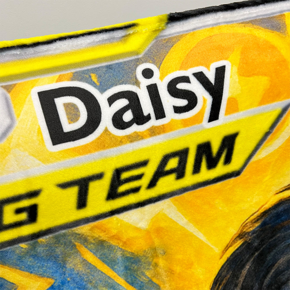 50% OFF🤩Personalized Pet Anime Art Blanket Trading Card Style