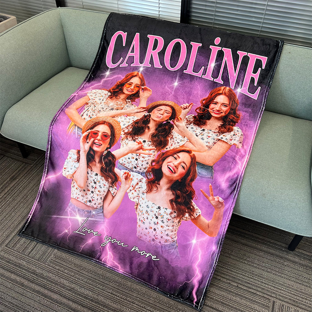 50%OFF❤️Unique Custom Vintage Bootleg Blanket