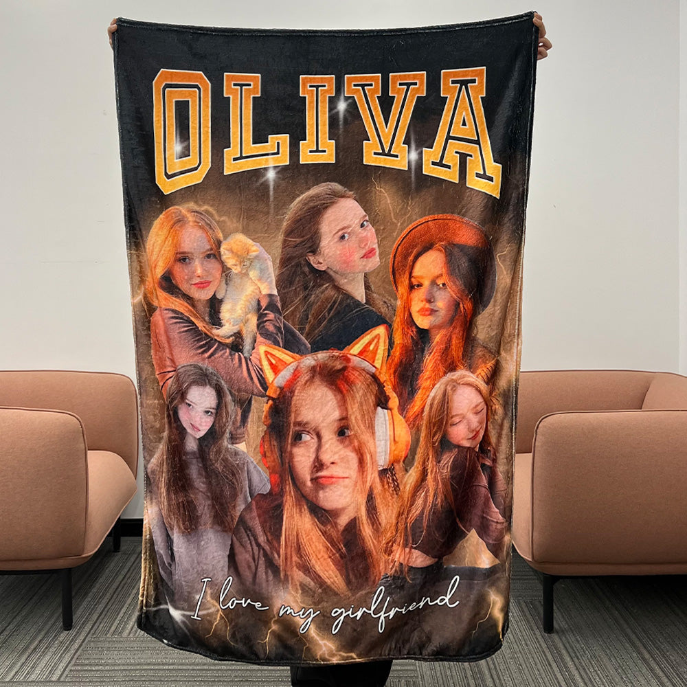 50%OFF❤️Unique Custom Vintage Bootleg Blanket