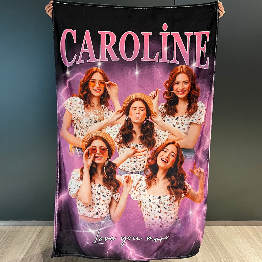 50%OFF❤️Unique Custom Vintage Bootleg Blanket