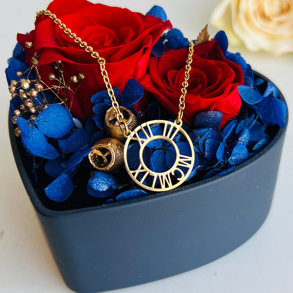 50%off⭐️Personalized Roman Numerals Necklace