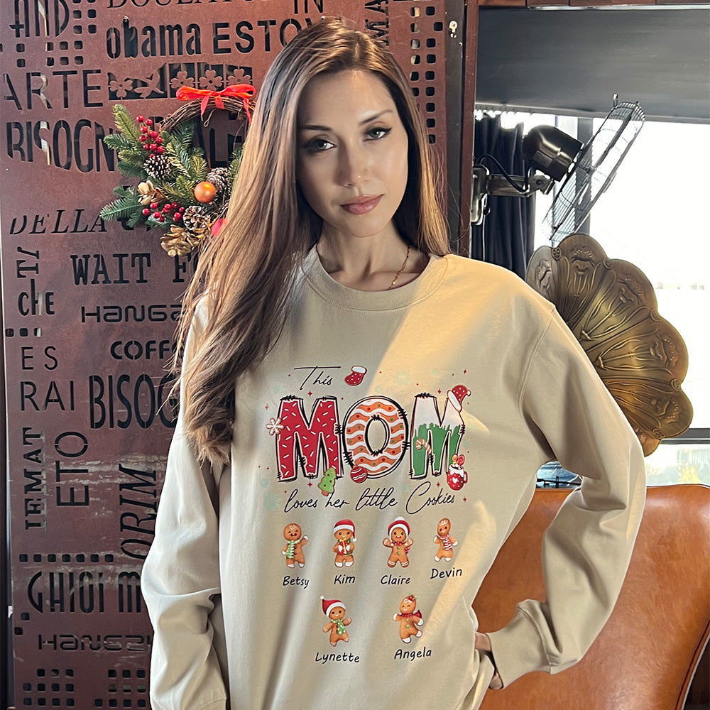 50%OFF⭐️Custom Christmas Gingerbread Cookie Baking Sweatshirt