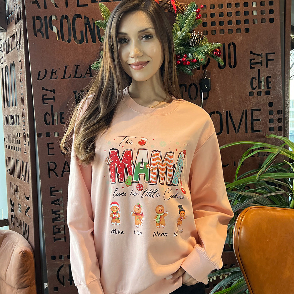 50%OFF⭐️Custom Christmas Gingerbread Cookie Baking Sweatshirt