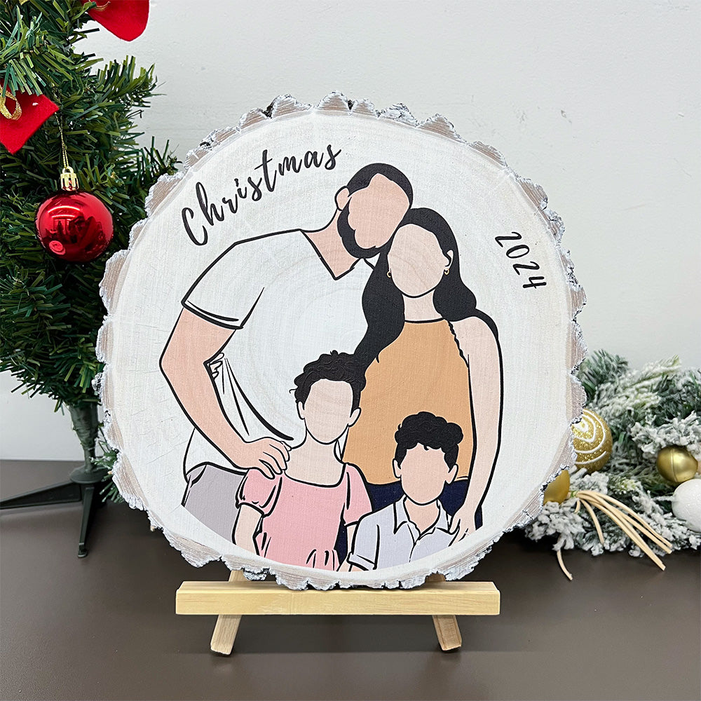 50%off⭐️Personalized Family Portrait Christmas Decorations Gift