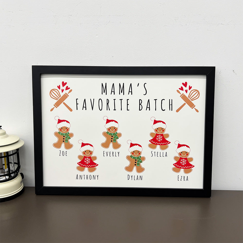 50%OFF🔥Mama's/Nana's Favorite Batch Photo Frame Funny