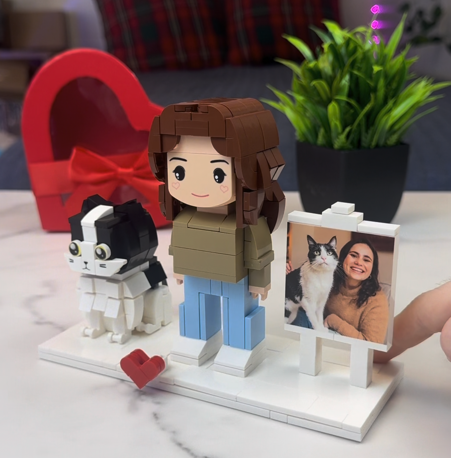 50%OFF🔥Custom Dog/Cat Brick Figures with Your Photo