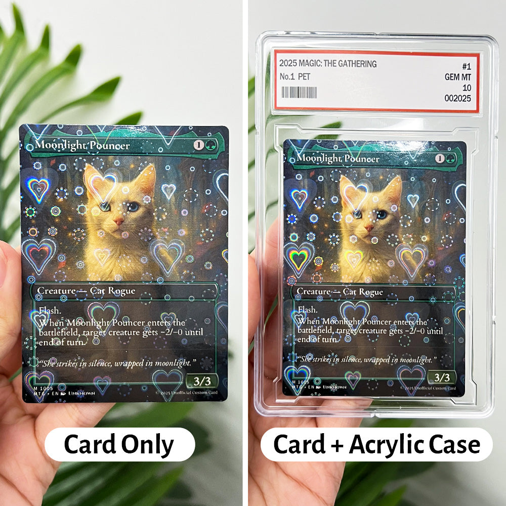 Custom Anime Pet MTG Magic TCG Card