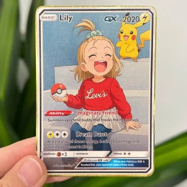 50% OFF🤩Personalized Kid Anime Art Trading Card