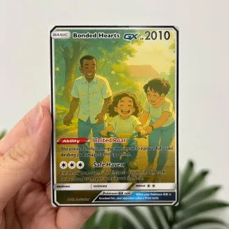 50% OFF🤩Personalized Famliy Anime Art Trading Card