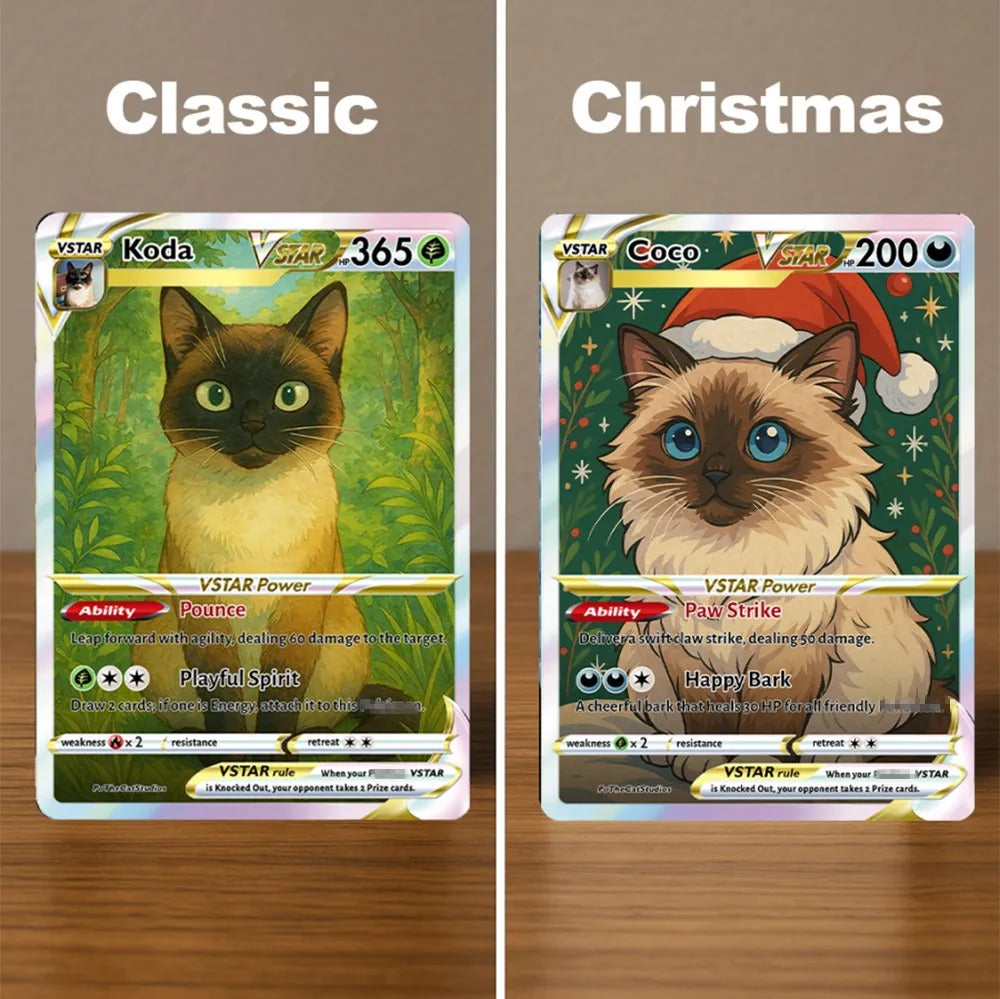 50% OFF🤩Personalized Pet Anime Art Trading Card