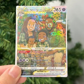 50% OFF🤩Personalized Famliy Anime Art Trading Card