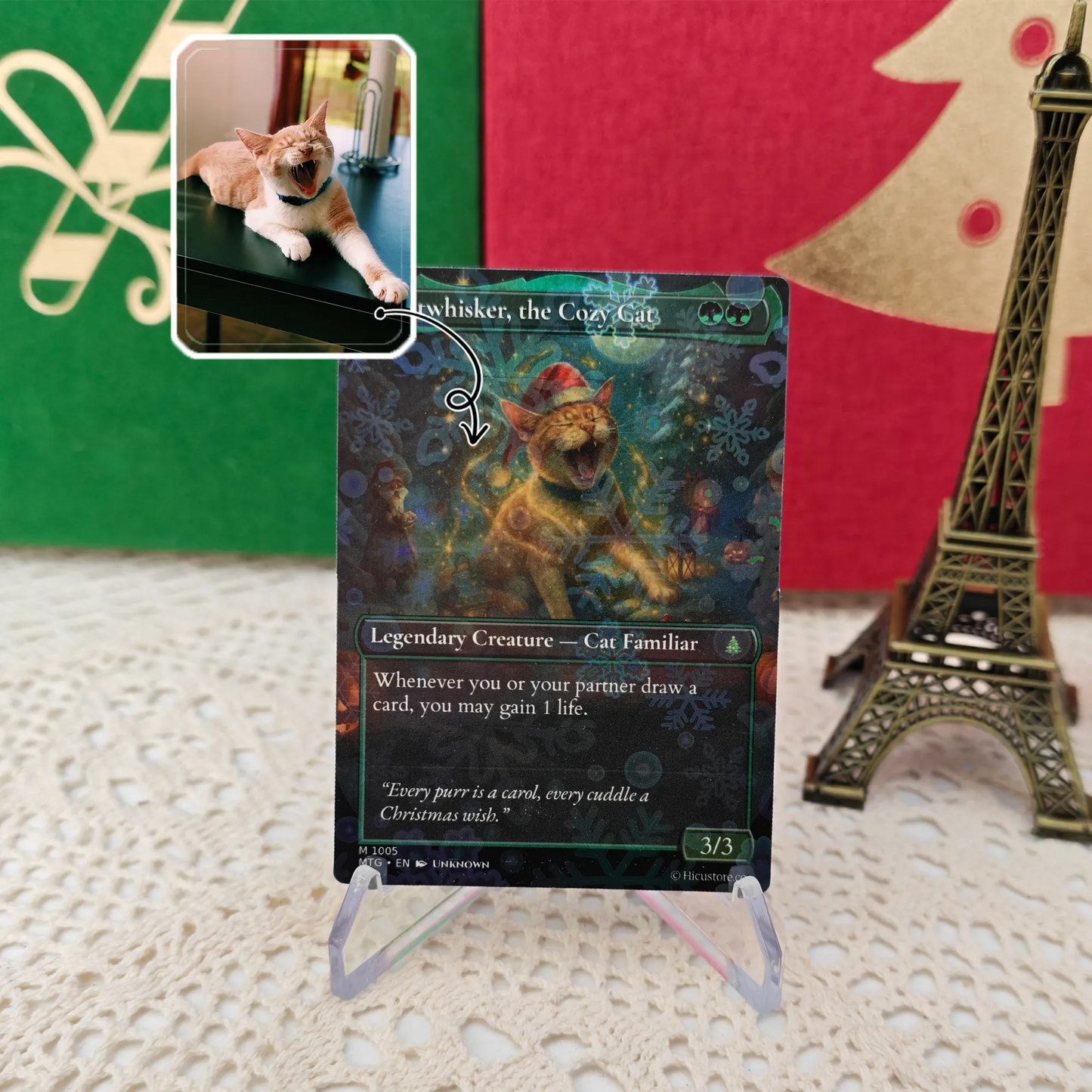 50% OFF🤩Custom Magic-Style MTG Pet Art Card