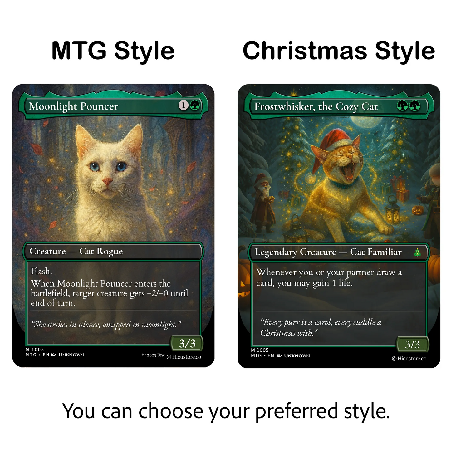 50% OFF🤩Custom Magic-Style MTG Pet Art Card