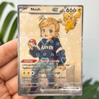 50% OFF🤩Personalized Kid Anime Art Trading Card