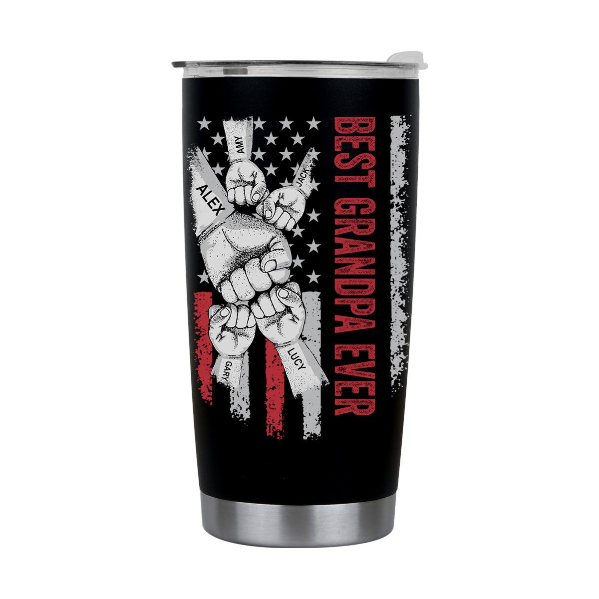 👨BEST DAD EVER Custom Stainless Steel Tumbler