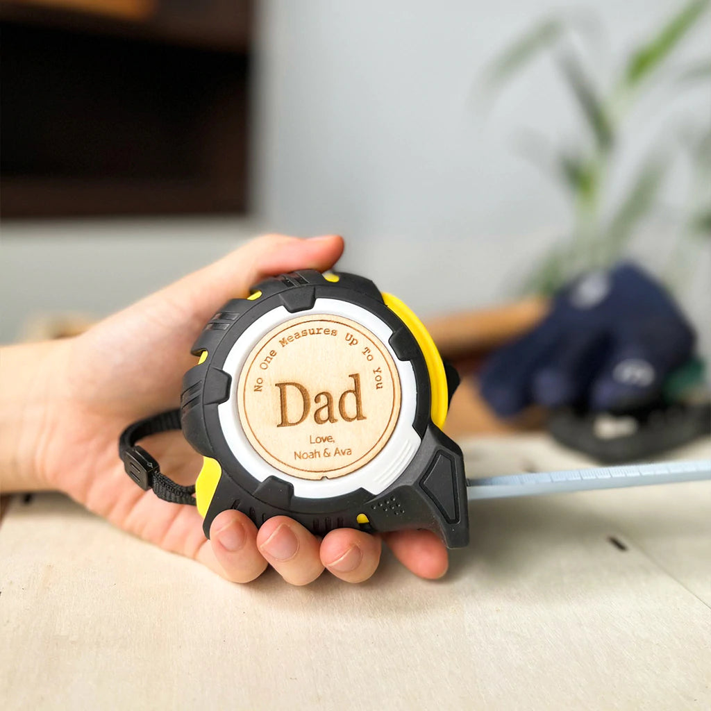 Loved Beyond Measure Personalized Tape Measure--Gift For Dad