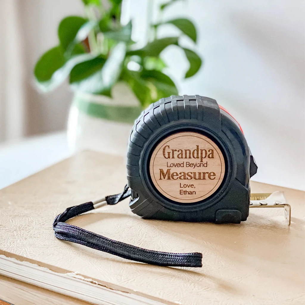 Loved Beyond Measure Personalized Tape Measure--Gift For Dad