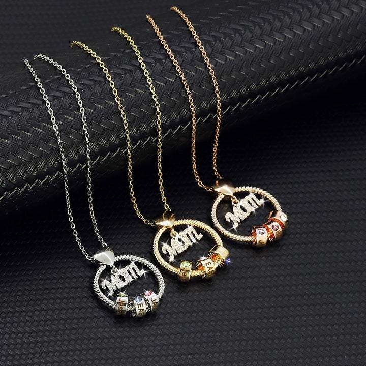 Custom Family Love Necklace For Mom/DaD/Nana