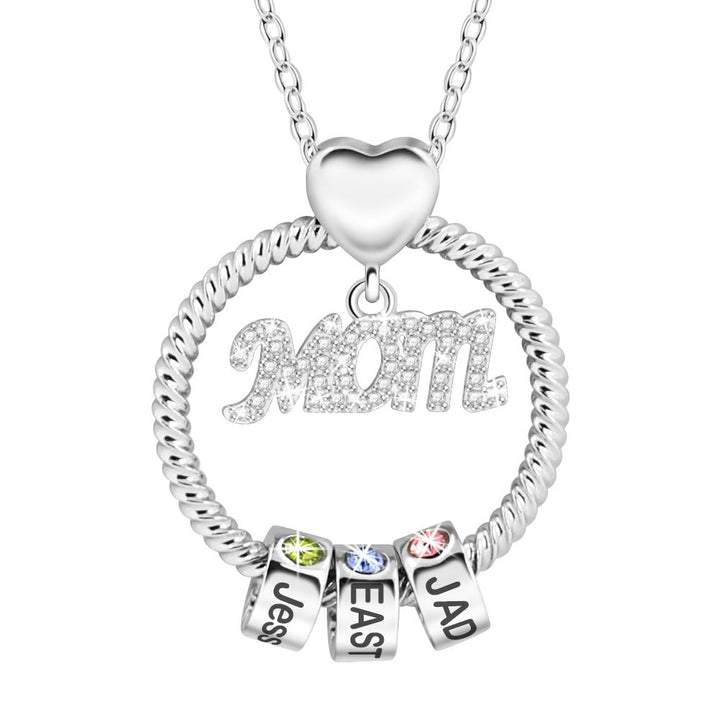 Custom Family Love Necklace For Mom/DaD/Nana