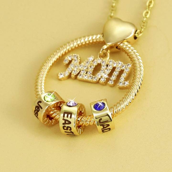 Custom Family Love Necklace For Mom/DaD/Nana